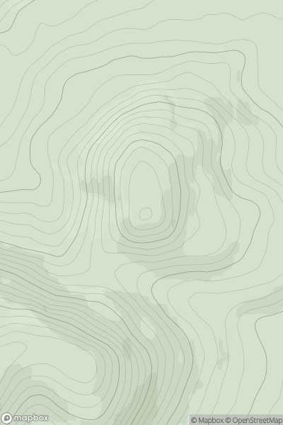 Thumbnail image for White Hill [Firth of Forth to the River Tweed] [NT089469] showing contour plot for surrounding peak